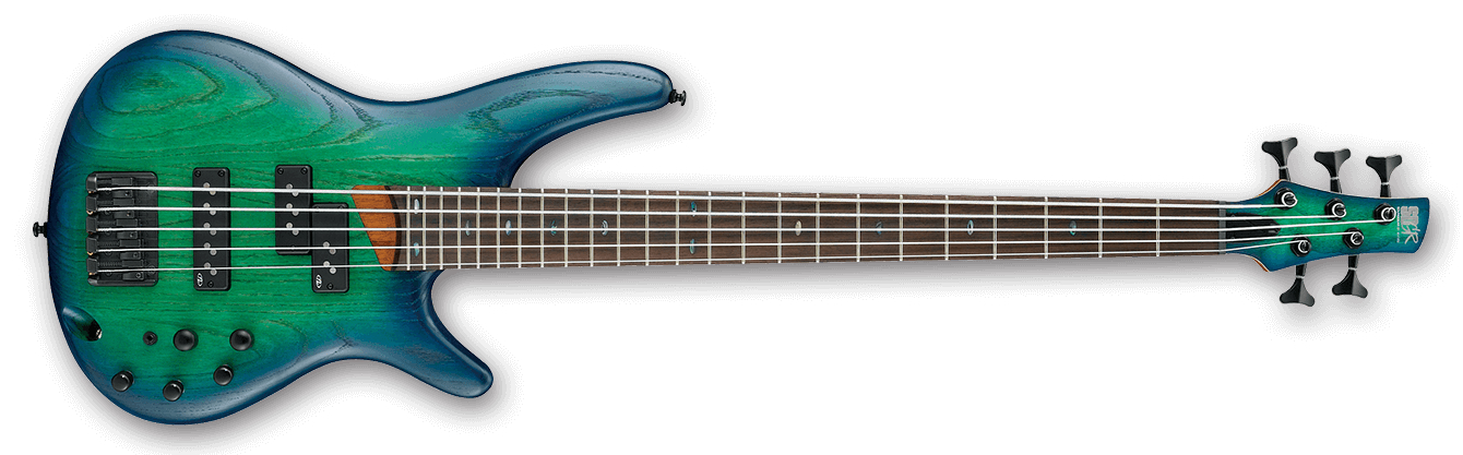 SR Standard 5 String Electric Bass - Surreal Blue Burst
