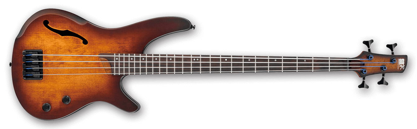 SR Bass Workshop 4 String Electric Bass - Dragon Eye Burst Flat