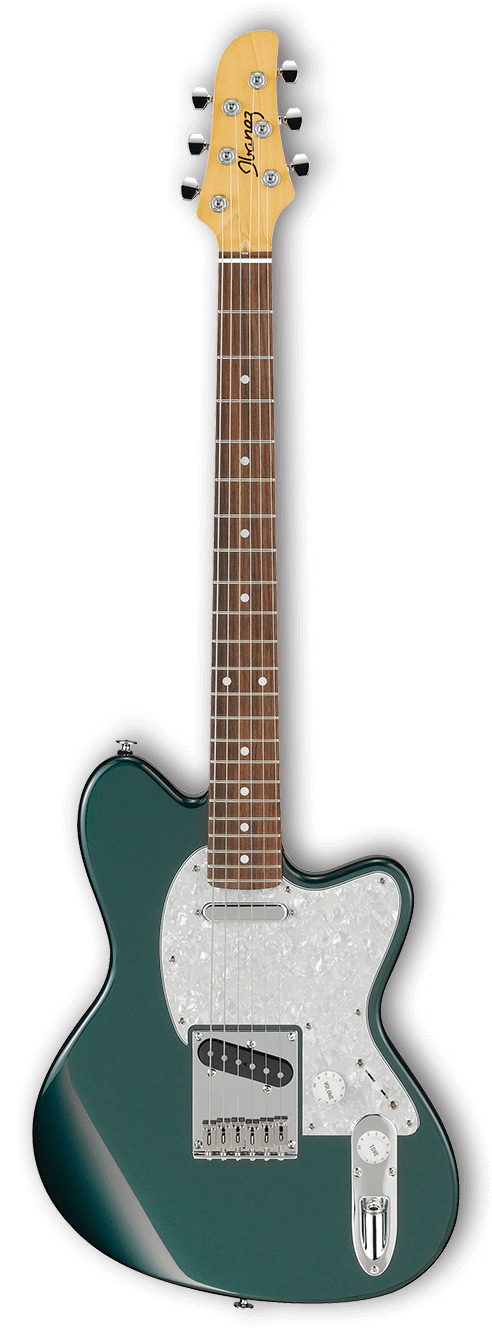 Talman Prestige 6 String Electric Guitar with Case - Screamer's Green Metallic