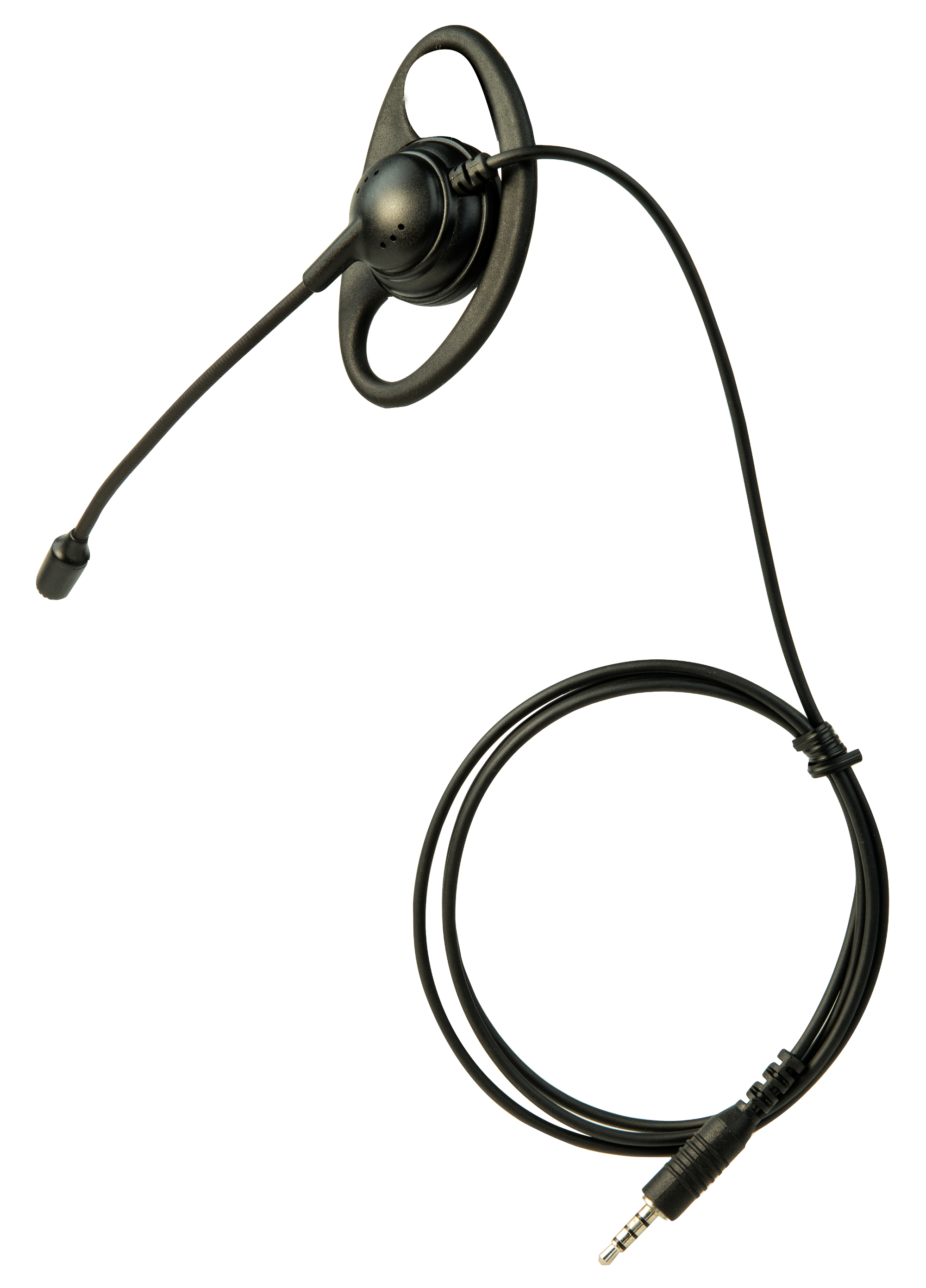 Headset 1, Ear Speaker with Boom Microphone