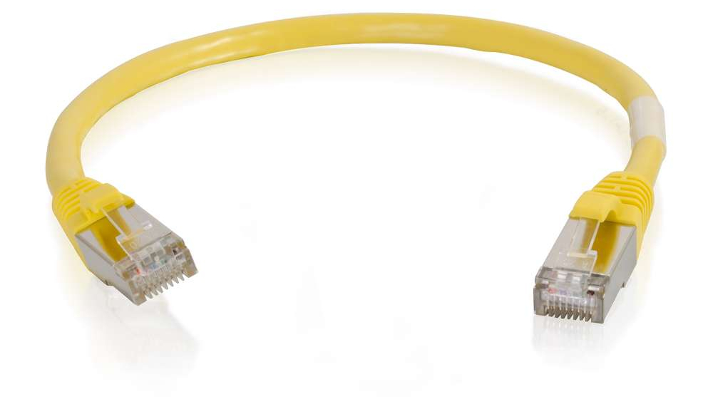 3 ft Ethernet Network Patch Cable, Yellow