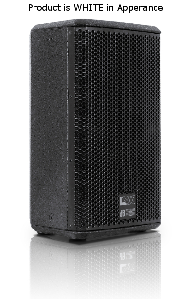 White 2way Active Loudspeaker