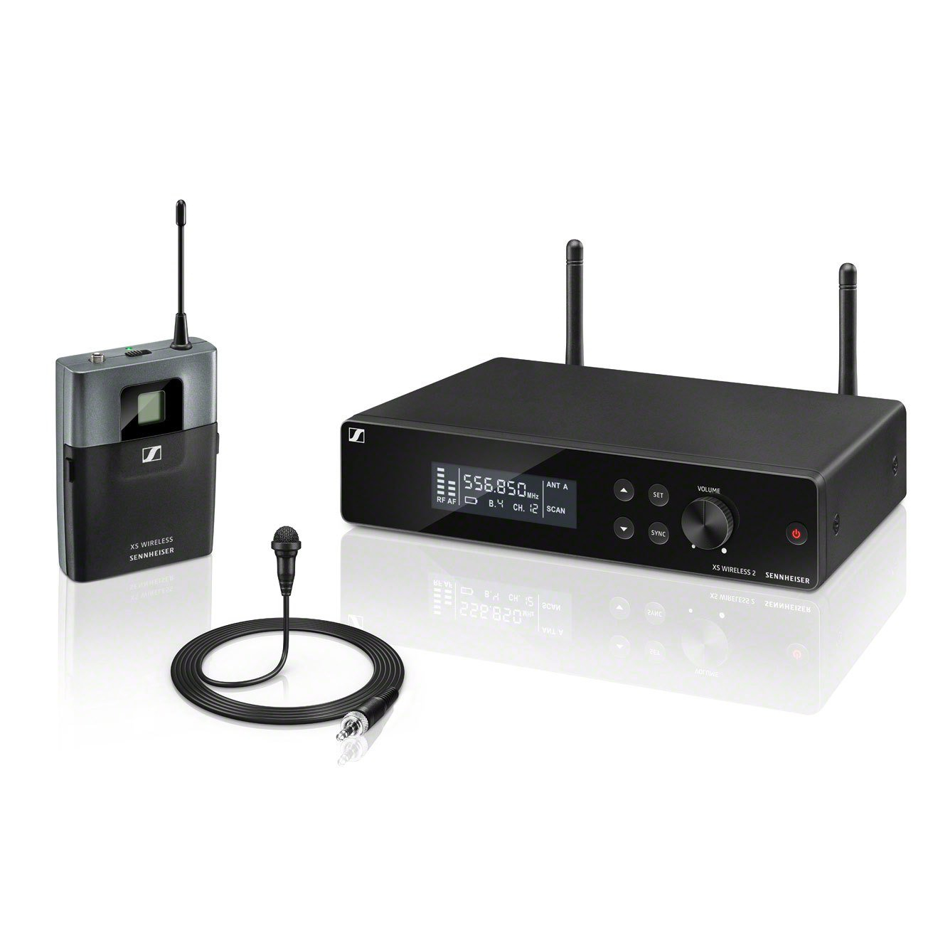 Lavalier Set Wireless System with BP transmitter, A Range Frequency