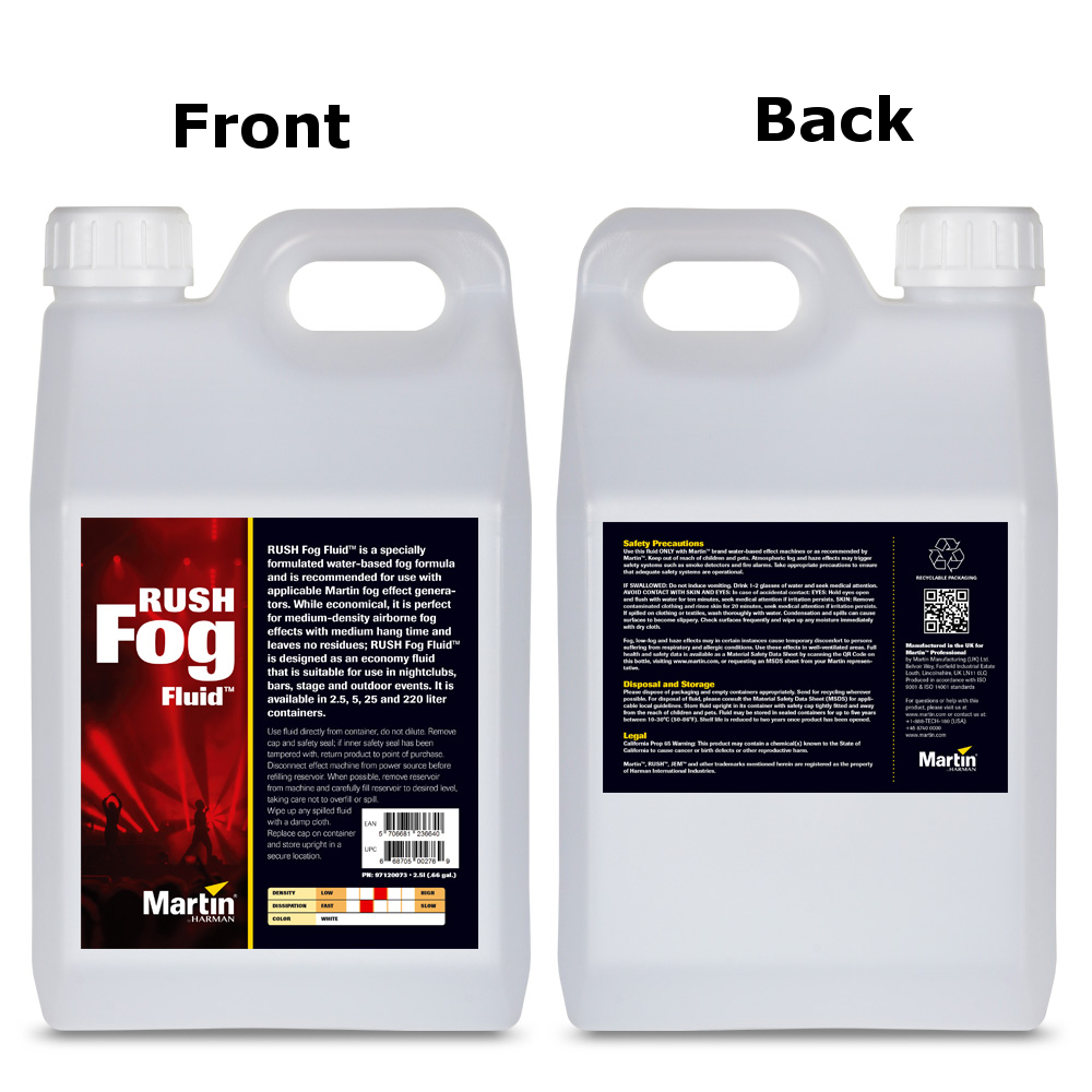 25 Liter RUSH Fog Fluid