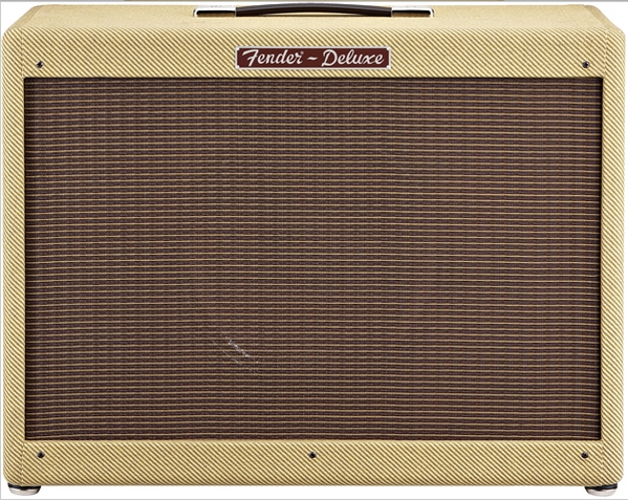 Lacquered Tweed 1x12" 80W Guitar Speaker Cabinet with Fitted Cover and Speaker Cable