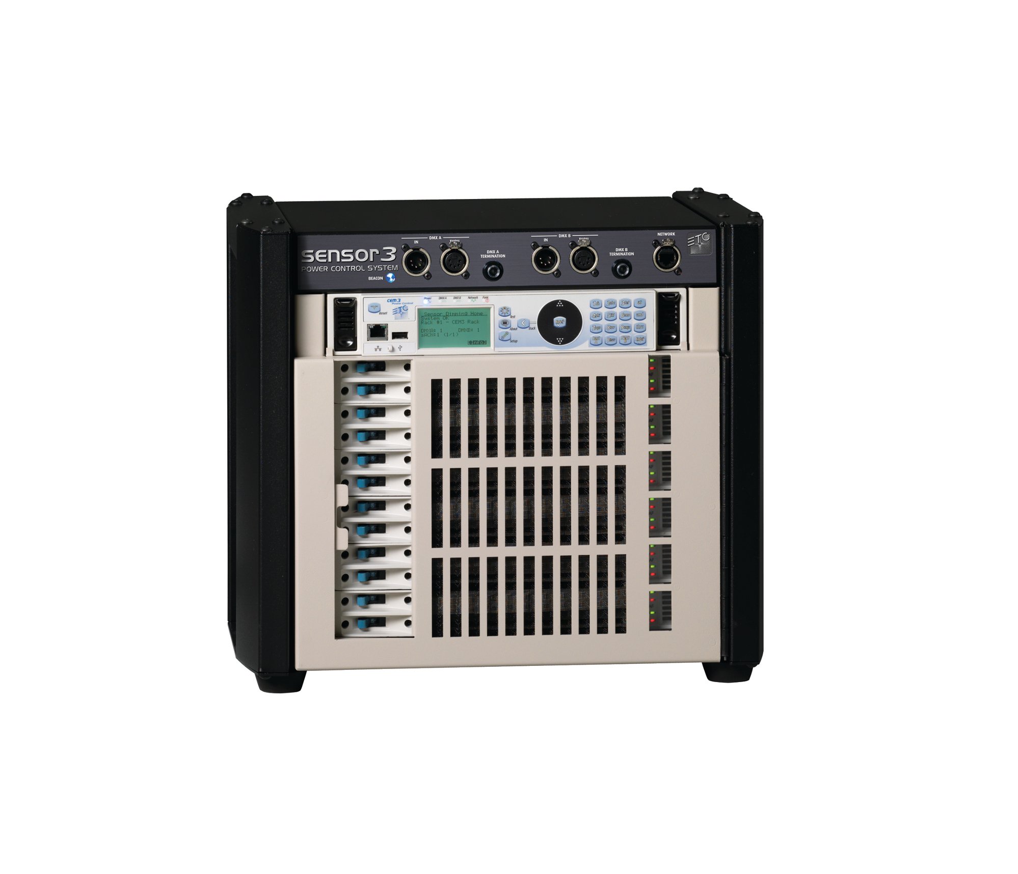 Sensor3 12 x 20A Portable Pack with Stage Pin & Multi-pin Connectors