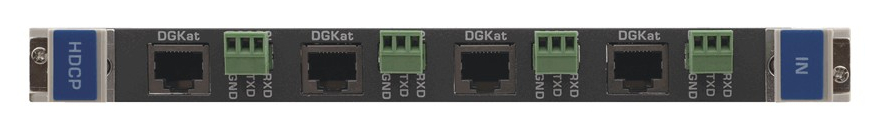 Standalone 4-Input DGKat Twisted Pair Card (F-32) for VS-3232DN Matrix Switcher