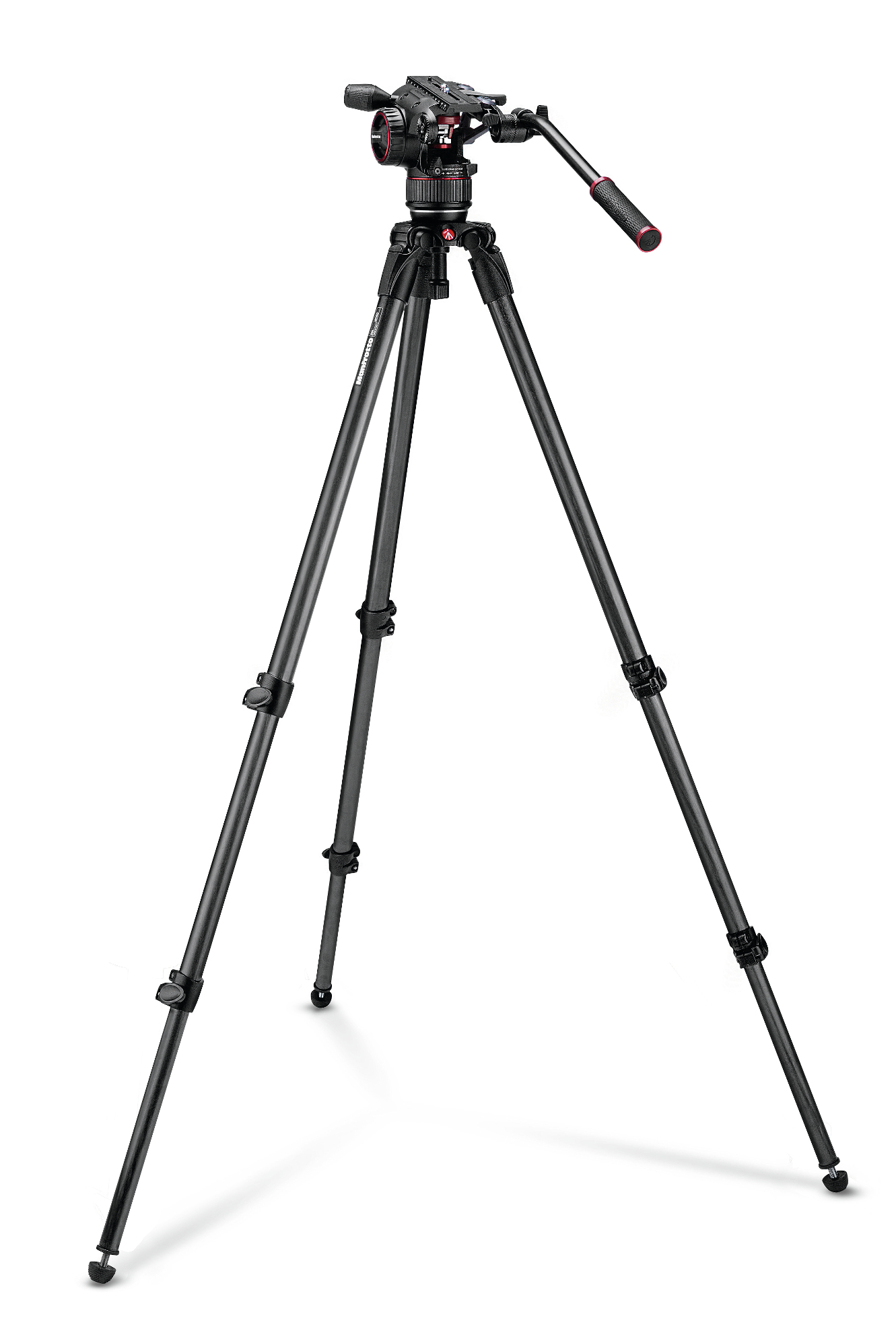 Fluid Video Head and Carbon Fiber Video Tripod Kit