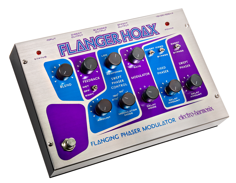 Phaser / Flanger Modulator Effects Pedal