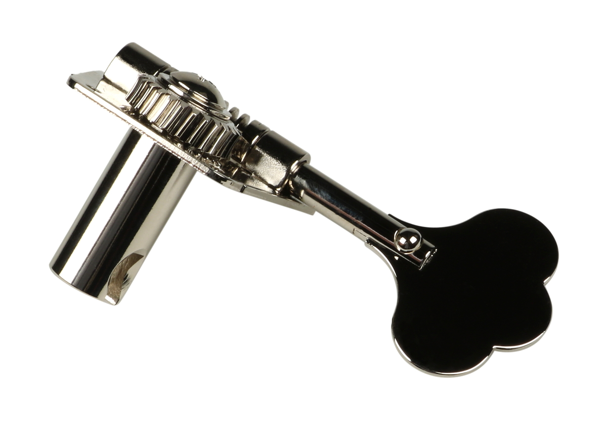 Pure Vintage Bass Tuners Nickel Plated Steel (Set of 4)