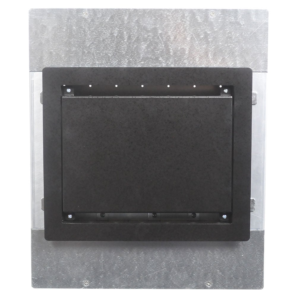 Large Format Wall Box with (4) AC Outlets, (3) 1-Gang Plates, and (1) IPS