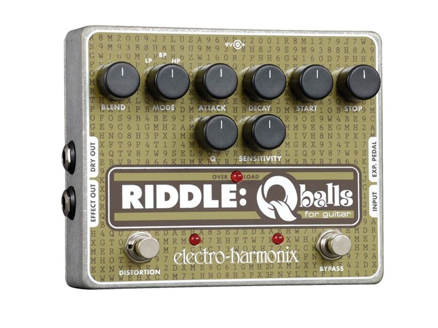 Riddle: Qballs Envelope Filter Pedal for Guitar, PSU Included