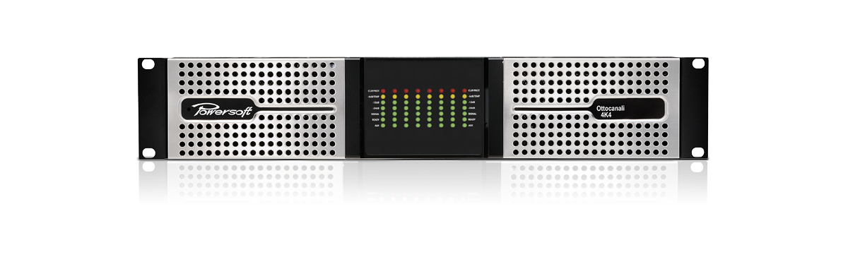 8-Channel High-Performance Power Amplifier for Lo-Z & Hi-Z/Mid to Large-Scale Installations