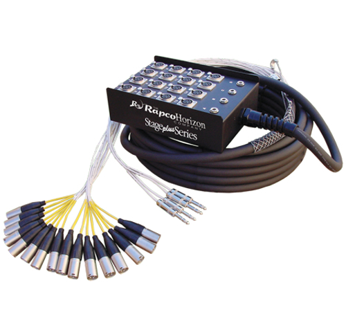 150 ft 12x4 Stage Plus Series Snake with 1/4" Returns