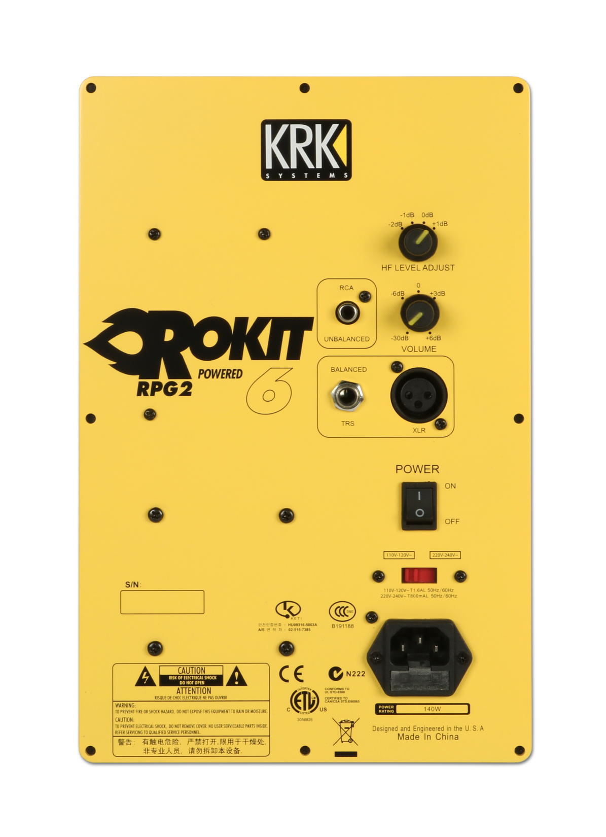 120V Amp Assembly for RP6G2CB