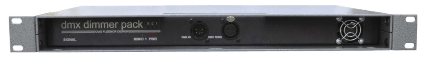 12 Channel 100W Rack Mount Dimmer - Reverse Phase