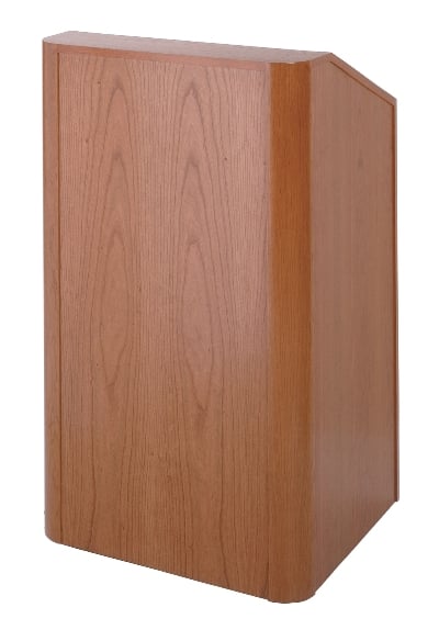 Radius Corner Lectern, 27" Wide
