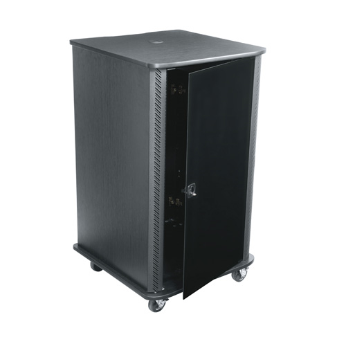 20RU 20" Deep RFR Reference Series Rack with Cherry Cascade Finish
