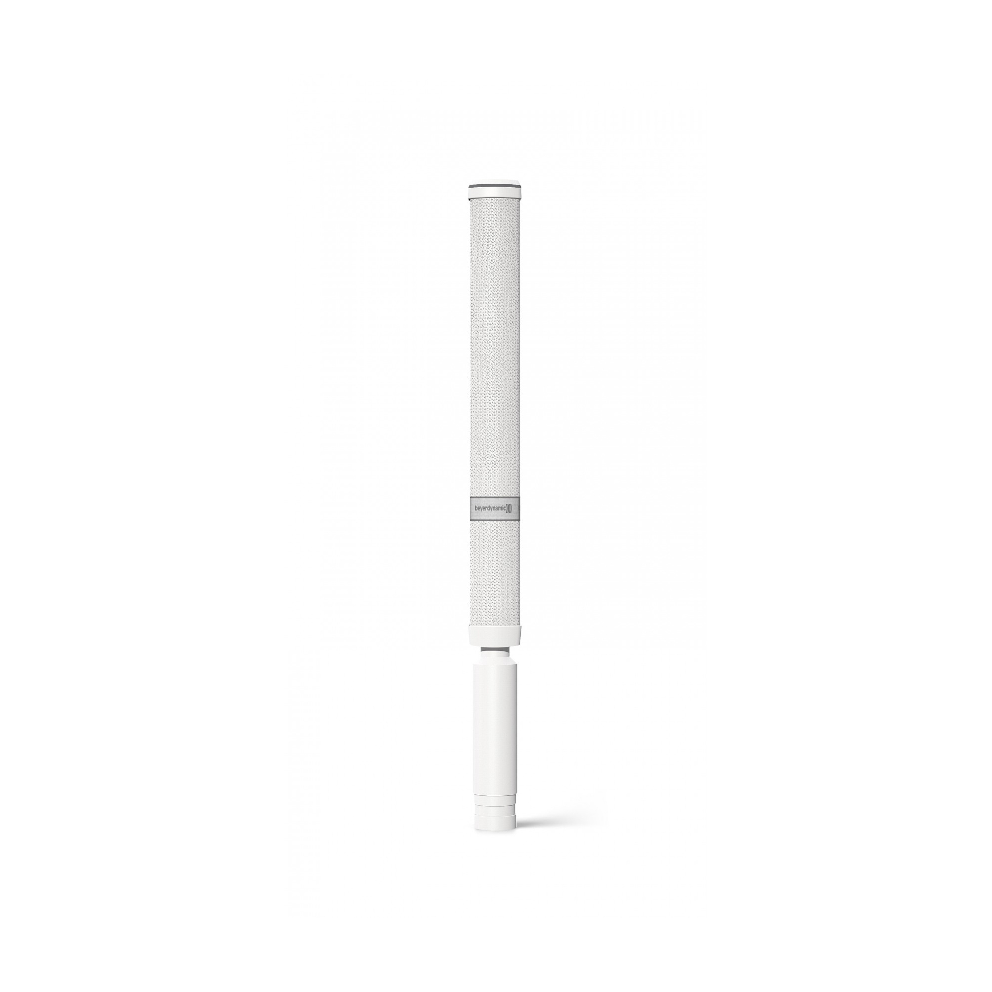 Revoluto Vertical Array Reclinable Microphone with 3-pin XLRM, in White