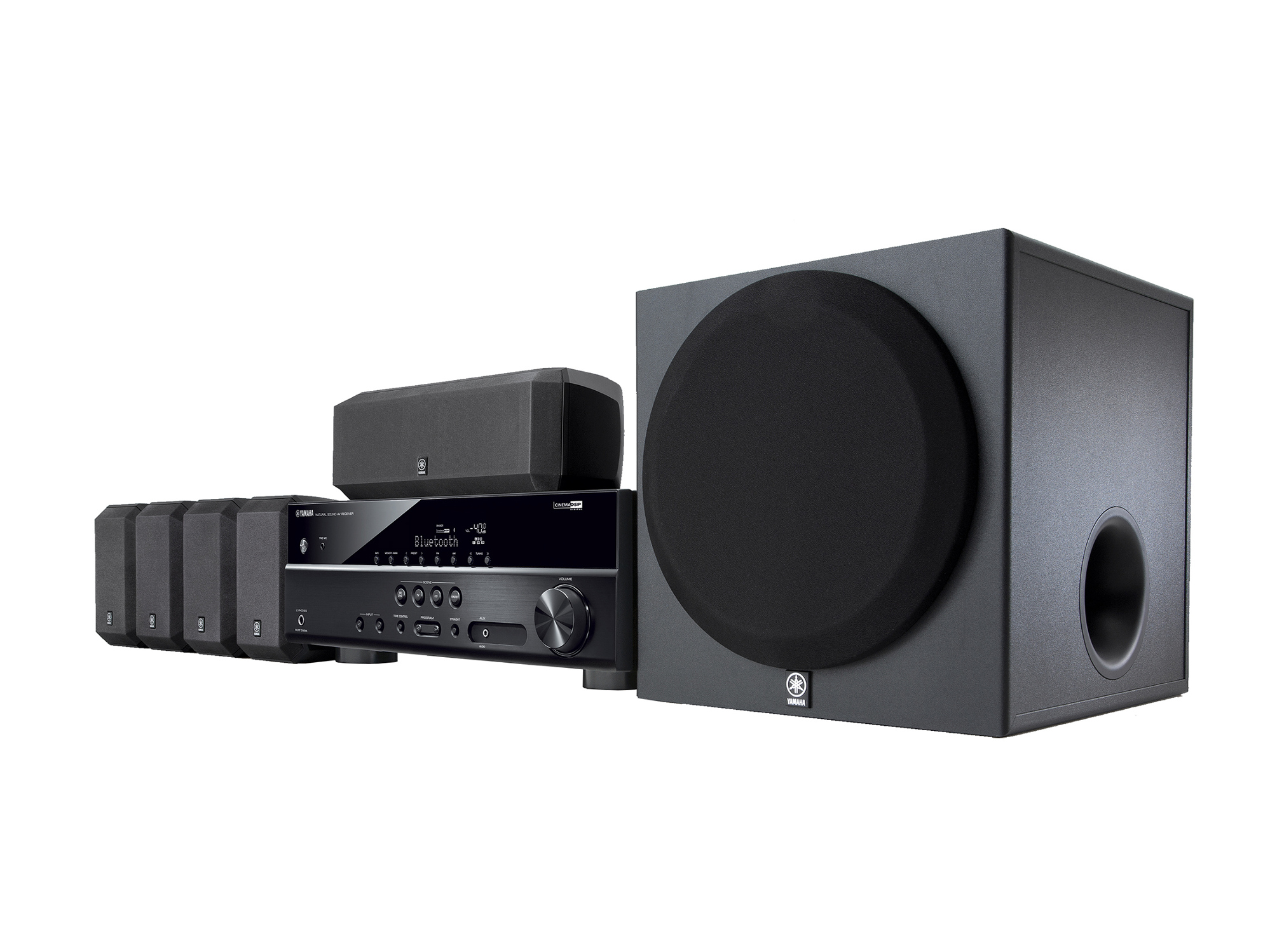 Home Theater in a Box with 5.1, 4K Passthrough