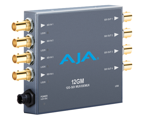 12G/6G/3G/1.5G HD/SD SDI Muxer/DeMuxer