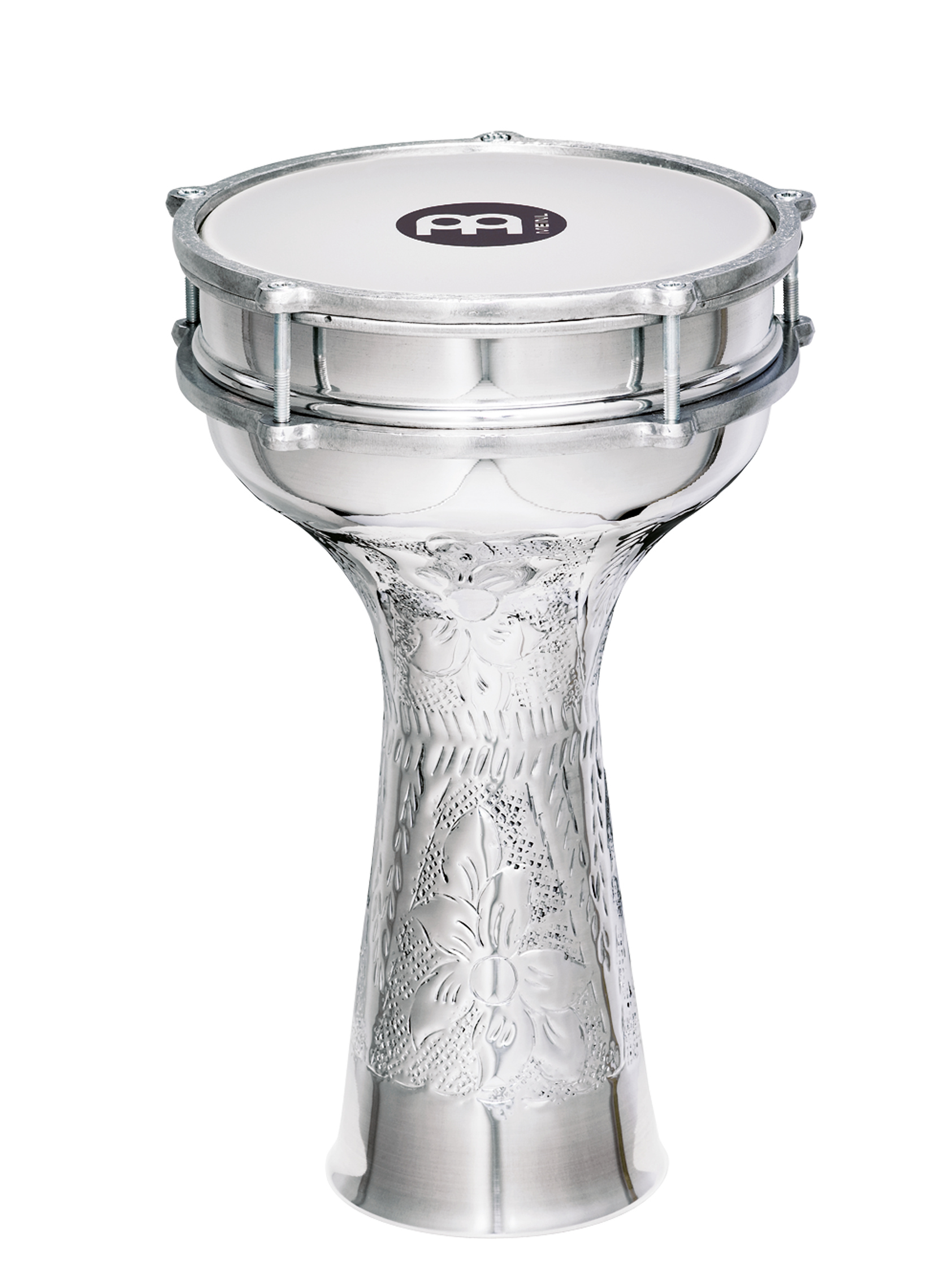 8" x 14-1/2" Aluminum Hand Hammered Darbuka