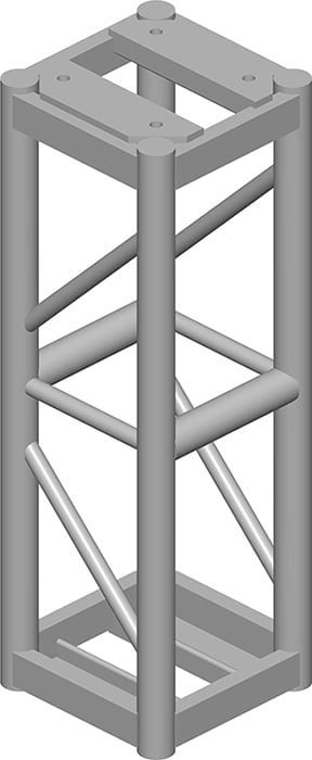 12x12 Square Truss, 3 ft Long