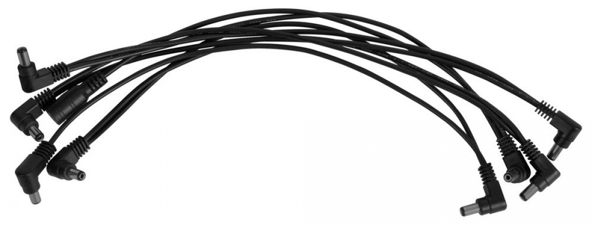 8-Plug Daisy Chain for Guitar Effects Pedals
