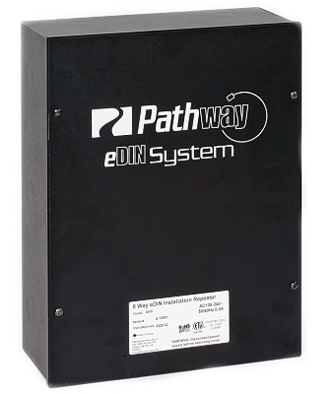 eDIN DMX 4-way Installation Repeater