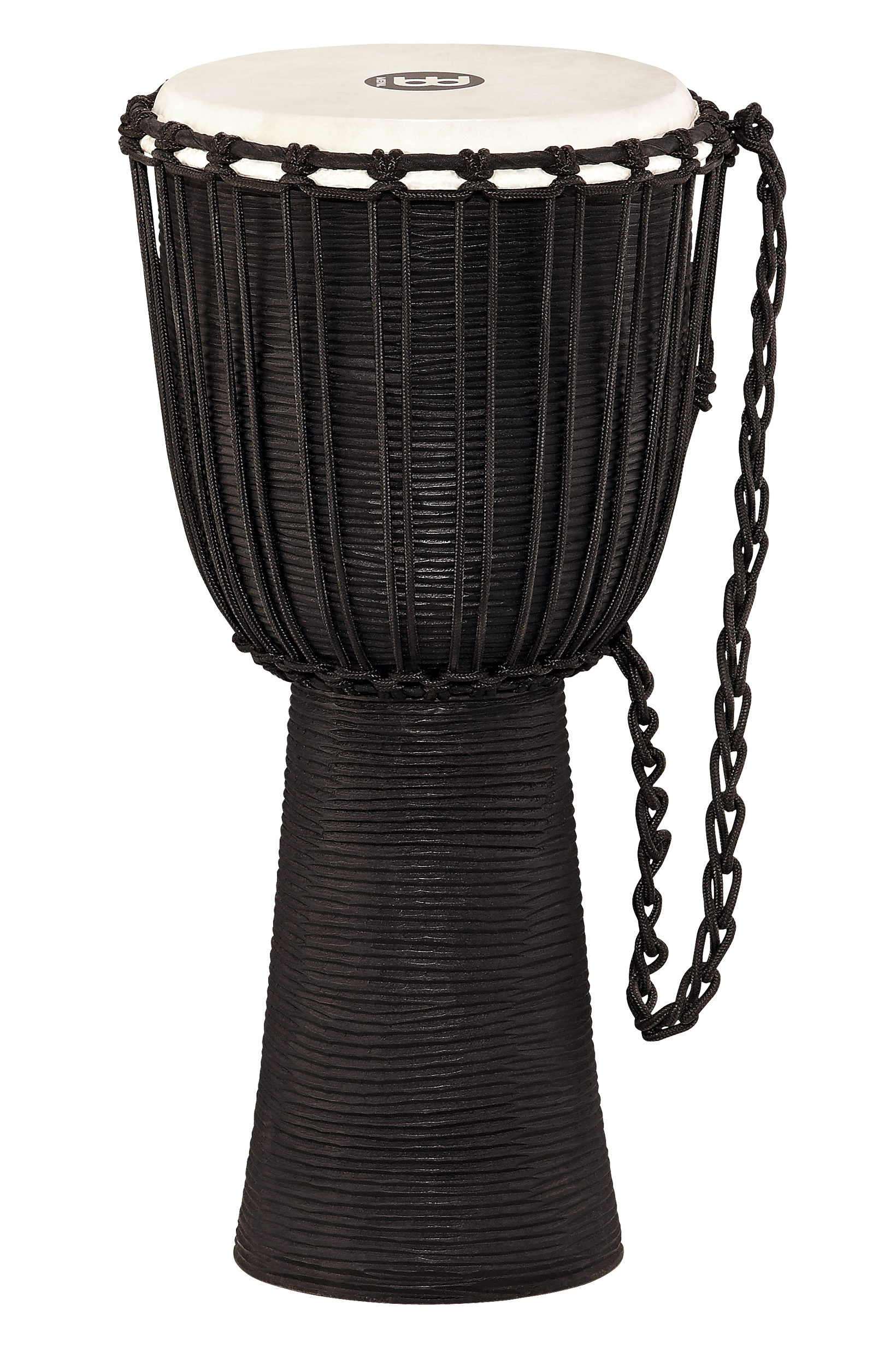 12" Black River Series Rope Tuned Wood Djembe