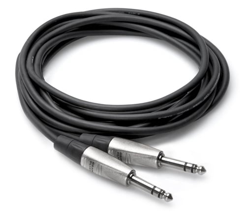 20 ft Pro Balanced Interconnect 1/4" TRS to 1/4" TRS Cable