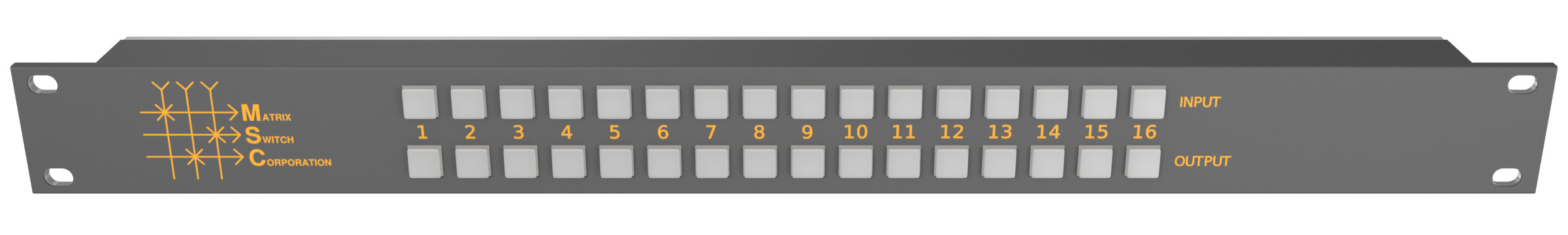 16x16 Elastomeric Remote Button Panel