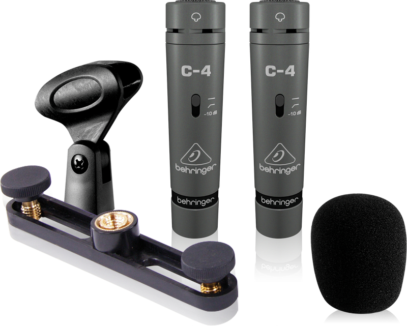 1 Pair of Single Diaphragm Condenser Microphones