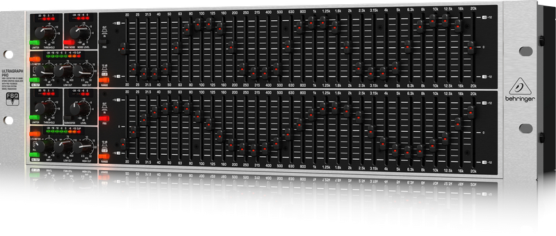 31-Band Digital Graphic Equalizer / Dynamics Processor