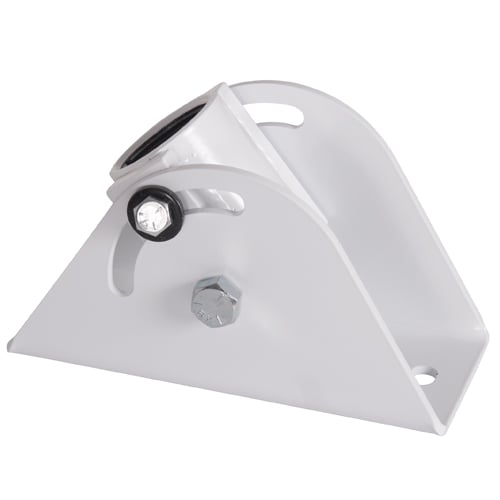 Angled Ceiling Plate, White