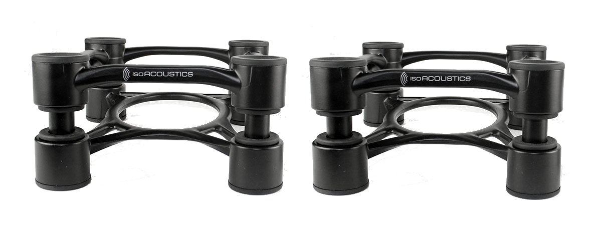 Acoustic Isolation Speaker Stand Pair, 10" x 7.8"