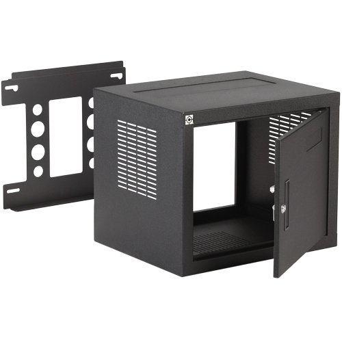 8RU, 18" D Fixed Wall Rack