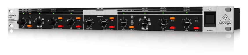 Crossover, 3-Way Mono / 2-Way Stereo
