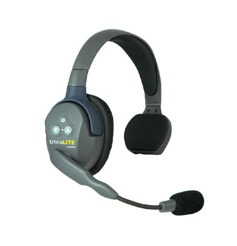 Intercom Single Earcup Headset with 270 Degree Rotating Mic Boom