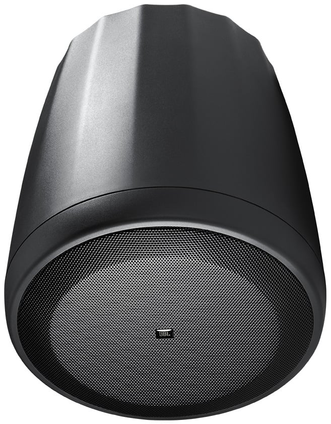 5.25" Compact Full Range Pendant Speaker in Black with RBI Radiation Boundary Integration Technology
