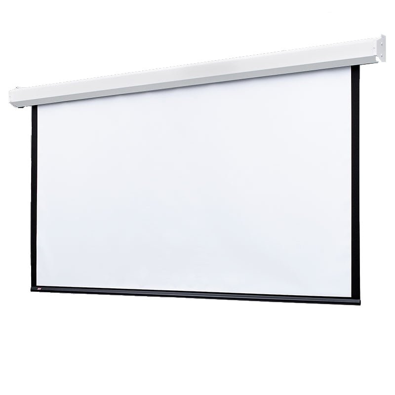 72" x 96" Targa Electric Screen with Matt White XT1000E Surface and Motor