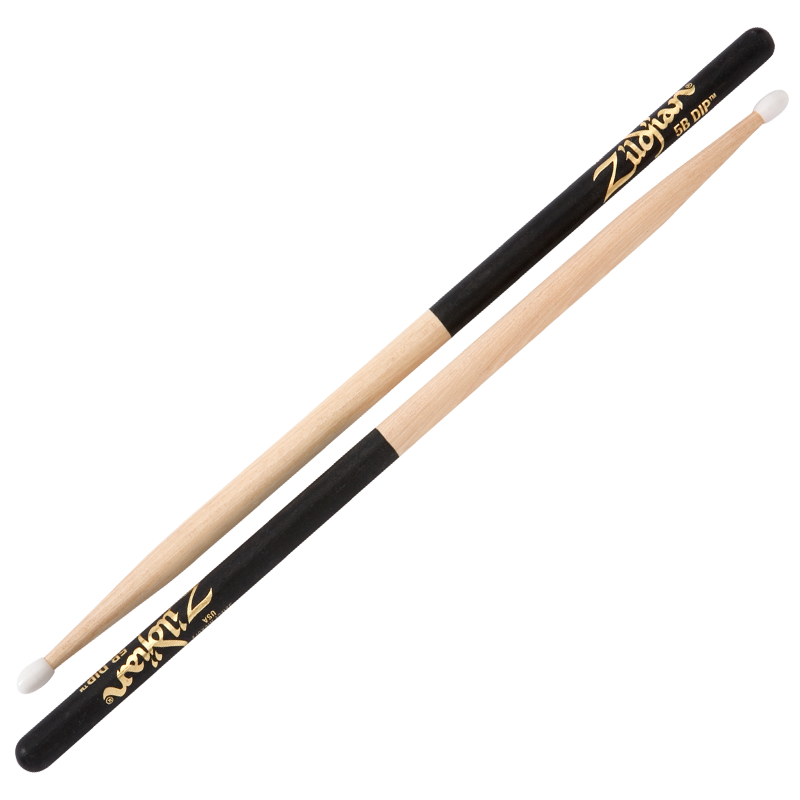 Dip Drumsticks, 5B Nylon Tip