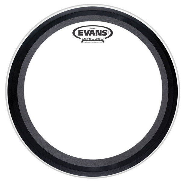 24" EMAD Batter Coated White Drum Head