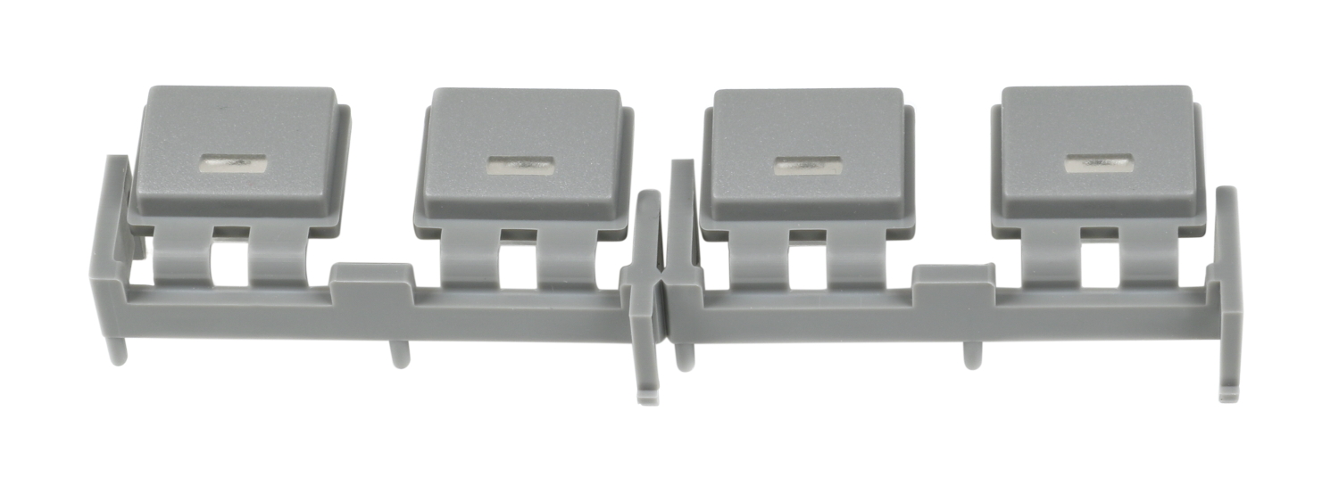 Bank of 4 Grey Buttons for M7CL