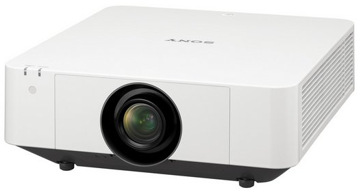 4100 Lumen WUXGA Laser Projector in White