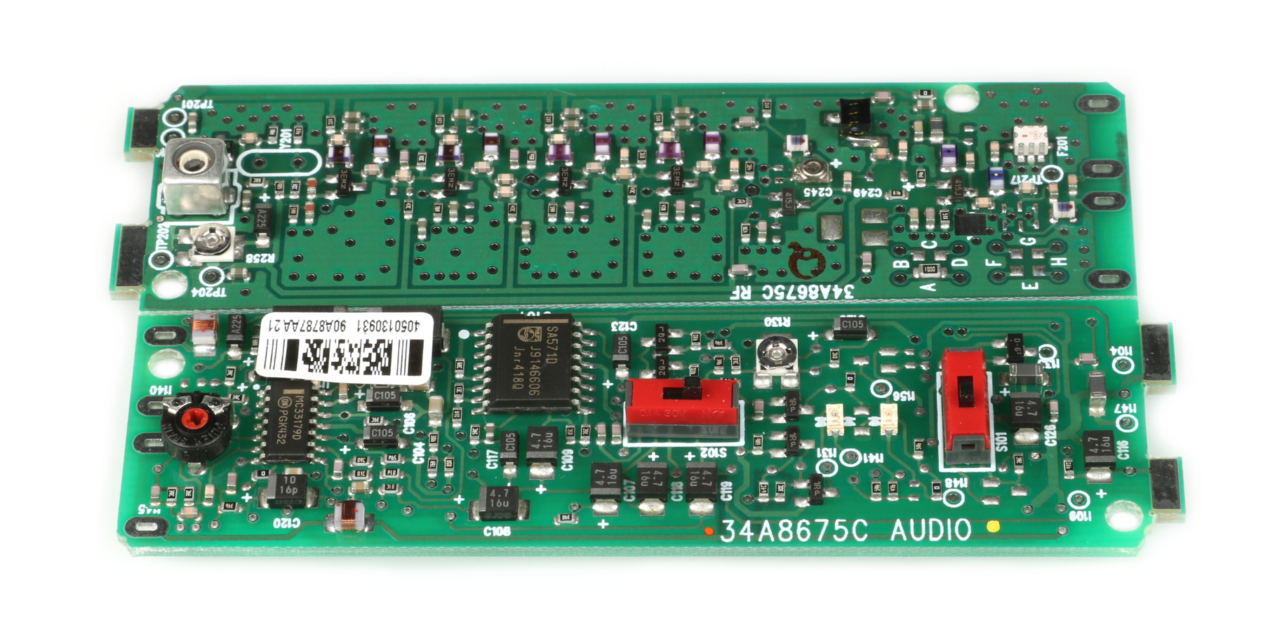 RF/Audio PCB for UT2