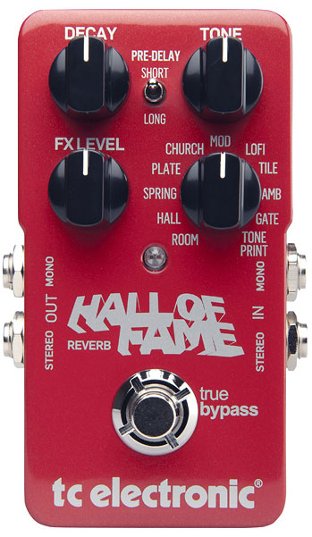 Reverb Guitar Pedal with TonePrint