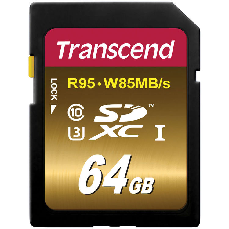 64GB SDXC Memory Card