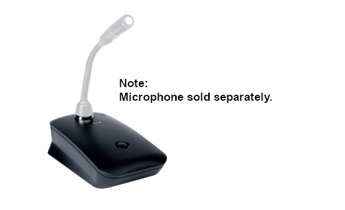 Wireless Gooseneck Microphones Base for ULXD and QLXD