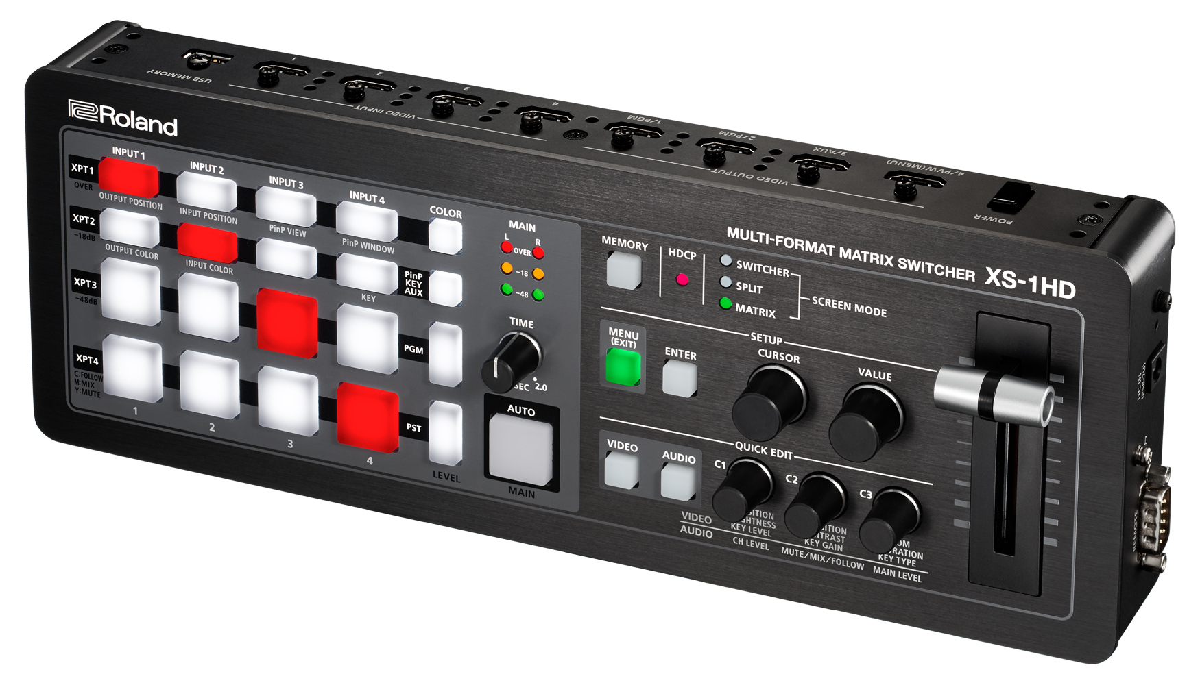 4x4 HD Multi-Format Matrix Switcher